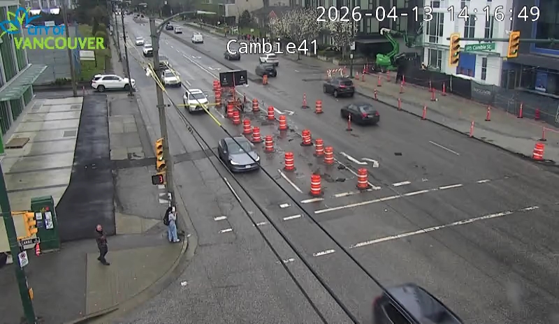 Cambie St & W 41st Ave - E