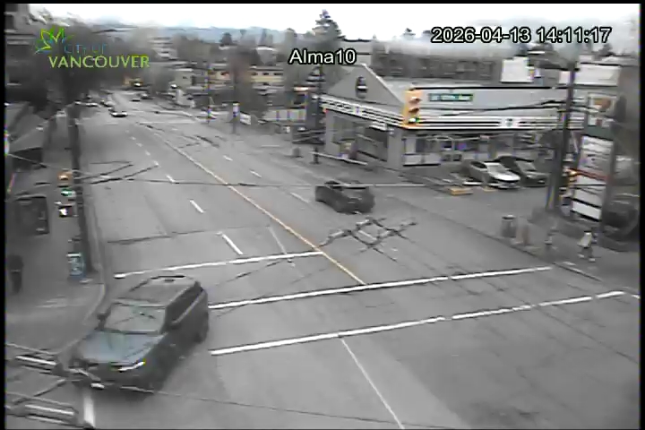 Alma St & W 10th Ave - N