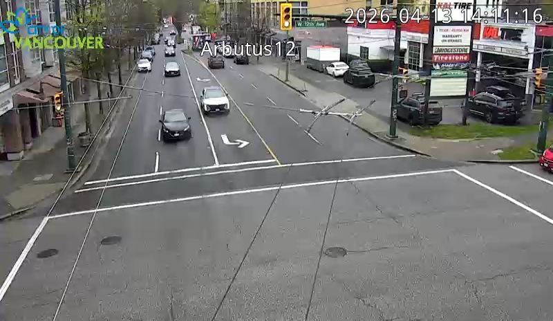 Arbutus & W 12th - North