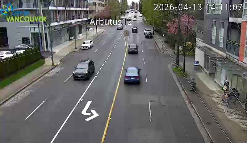 Arbutus & W 12th - South