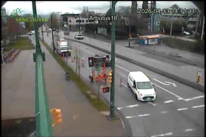 Arbutus & W 16th - North