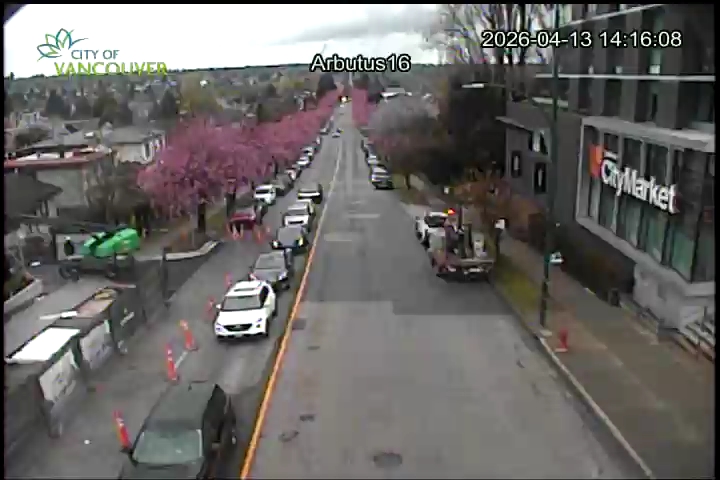 Arbutus & W 16th - West
