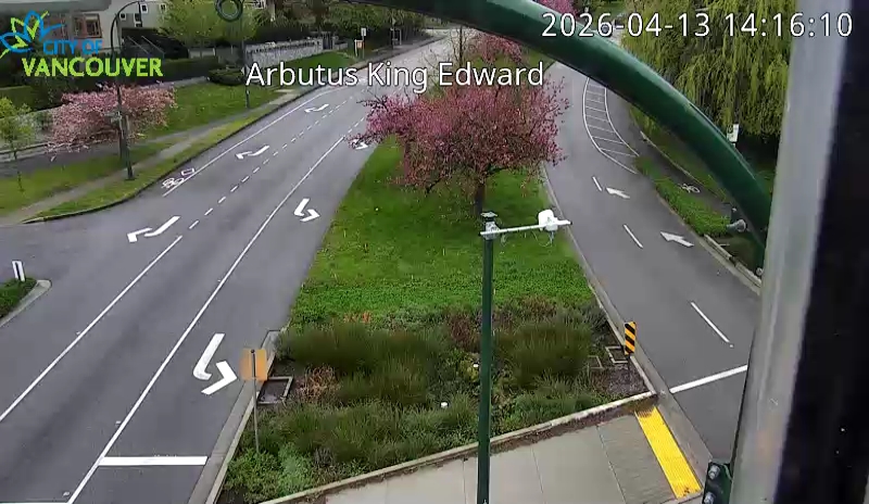 Arbutus St & W King Edward Ave - East