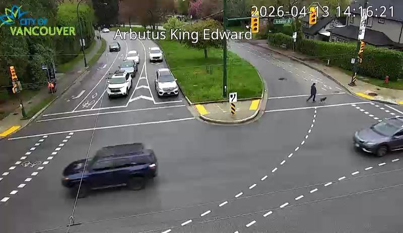 Arbutus St and W King Edward Ave - West