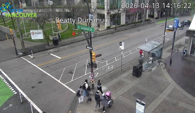 Beatty St and Dunsmuir St - North