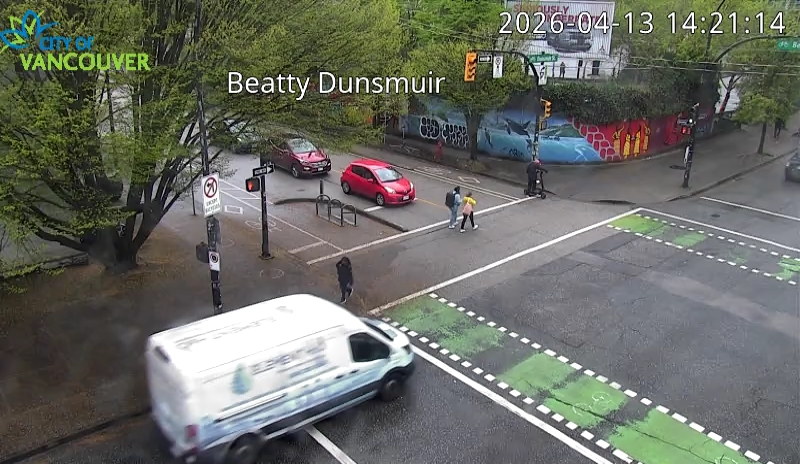 Beatty St and Dunsmuir St - South