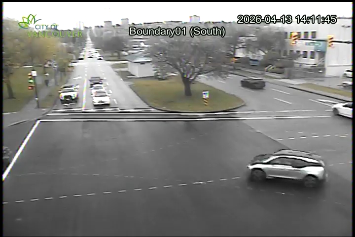 Boundary Road & E 1st Ave - North