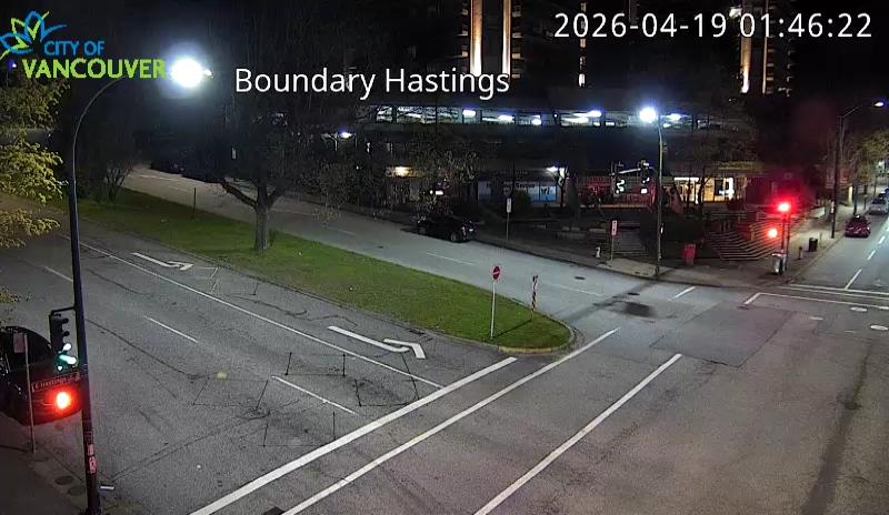 Boundary Rd & E Hastings St - North