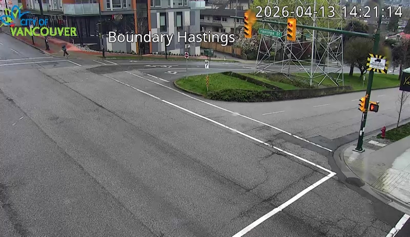 Boundary Rd & E Hastings St - South