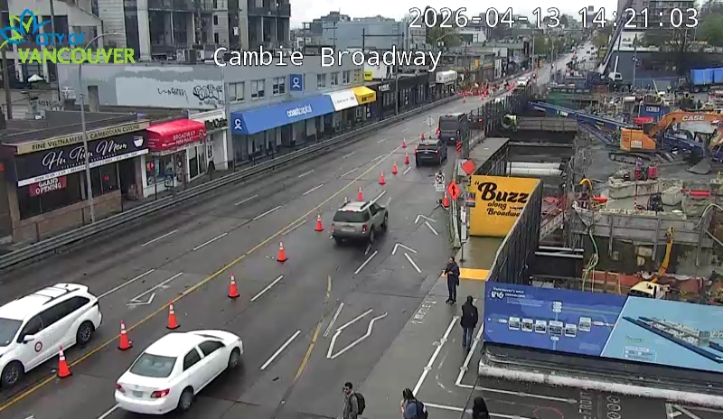 Cambie St & W Broadway - East