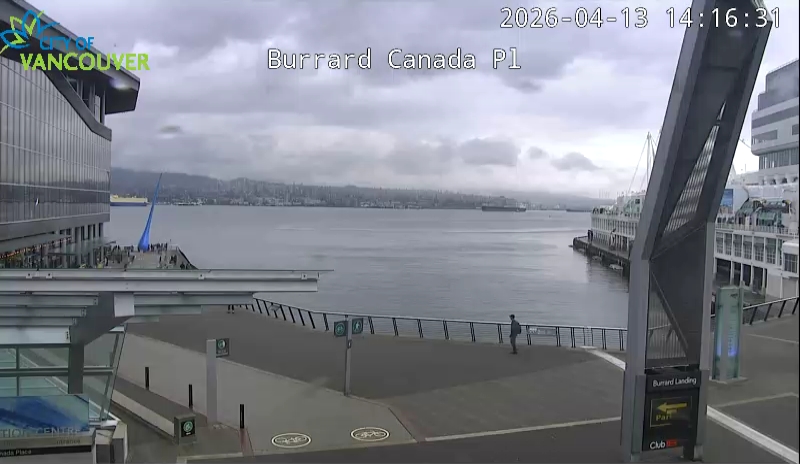 Burrard St & Canada Place - North