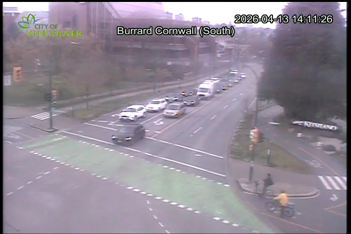 Burrard Bridge - West approach