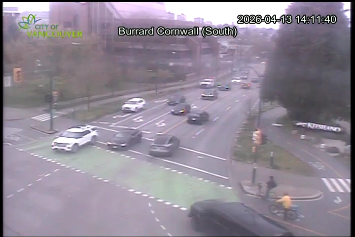 Burrard Bridge - West exit