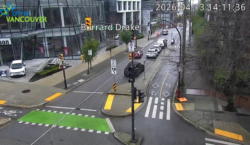 Burrard St & Drake St - E