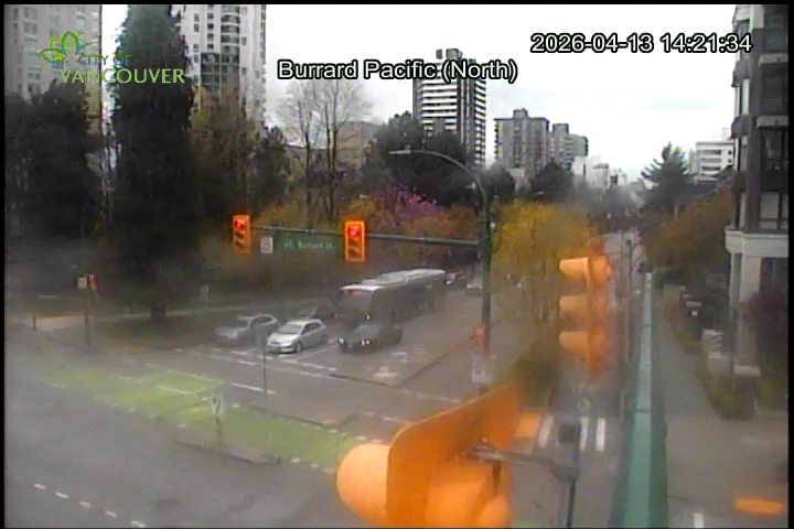 Burrard St & Pacific Ave - W