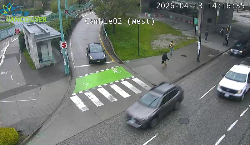 Cambie St 7 W 2nd Ave - West/North