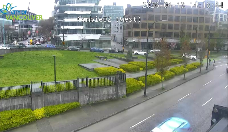Cambie St & W 2nd Ave - West/South