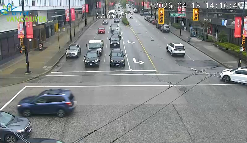Cambie St & W 12th Ave - South