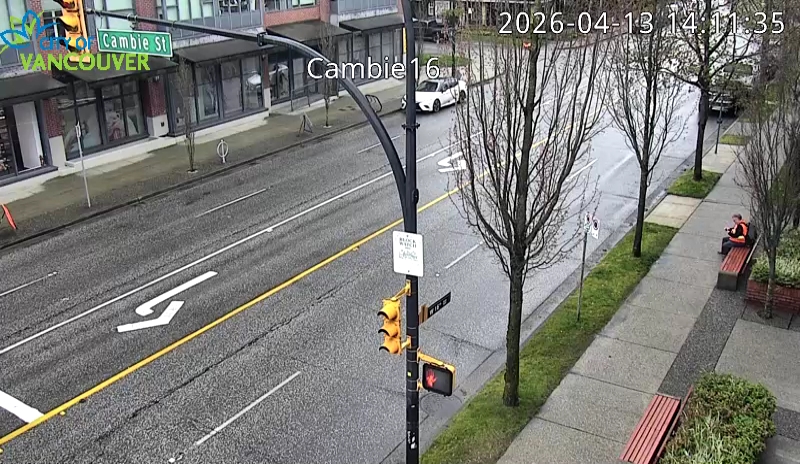 Cambie St and W 16th Ave - West