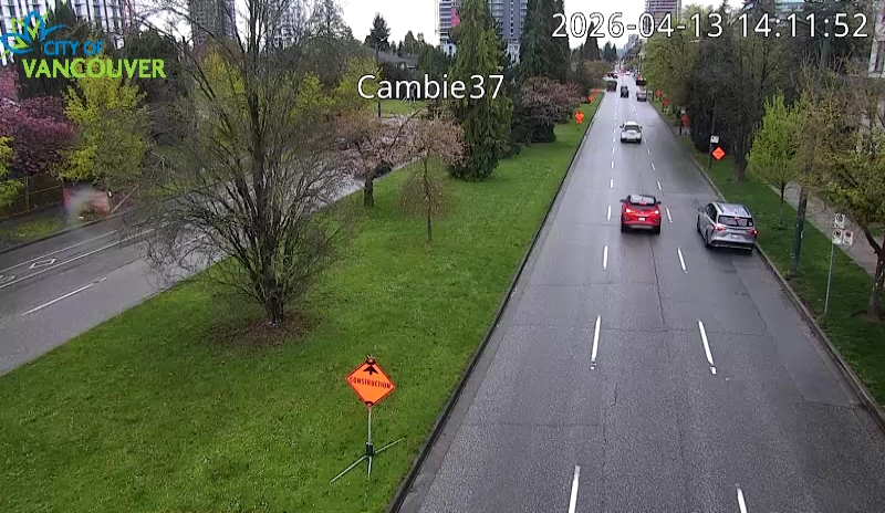Cambie St & W 37th Ave - S