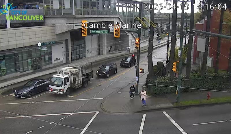 Cambie St & SW Marine Dr - W