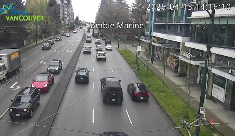 Cambie St & SW Marine Dr - S