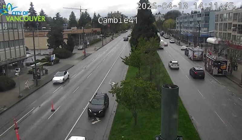 Cambie St & W 41st Ave - N