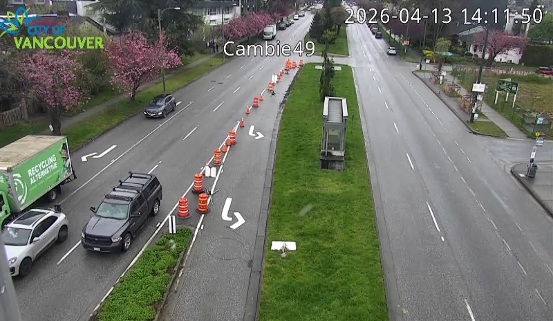 Cambie St & W 49th Ave - N
