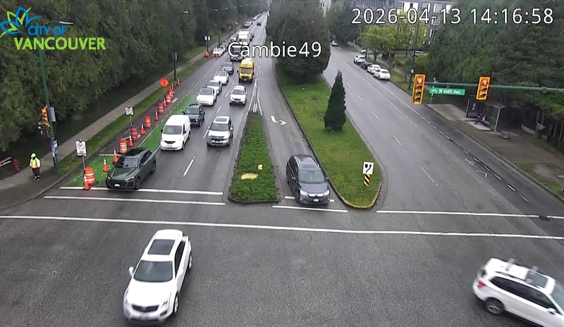 Cambie St & W 49th Ave - S