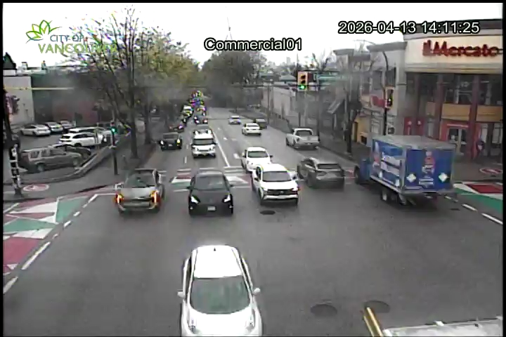 Commercial Dr & E 1st Ave - West