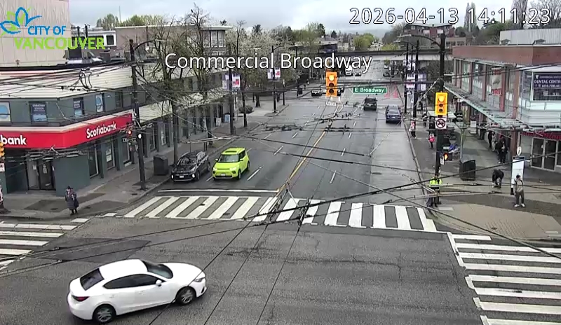 Commercial Dr & E Broadway - North