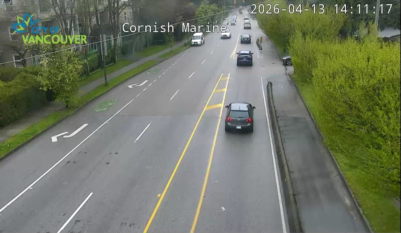 Cornish St & SW Marine Dr - W