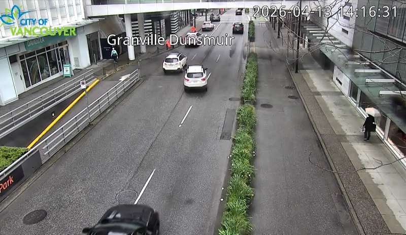 Granville St & Dunsmuir St - West
