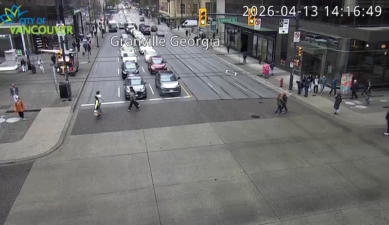 Granville St & E Georgia St - West