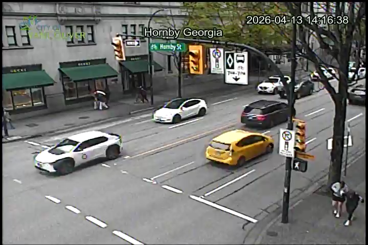 Hornby St & E Georgia St - West