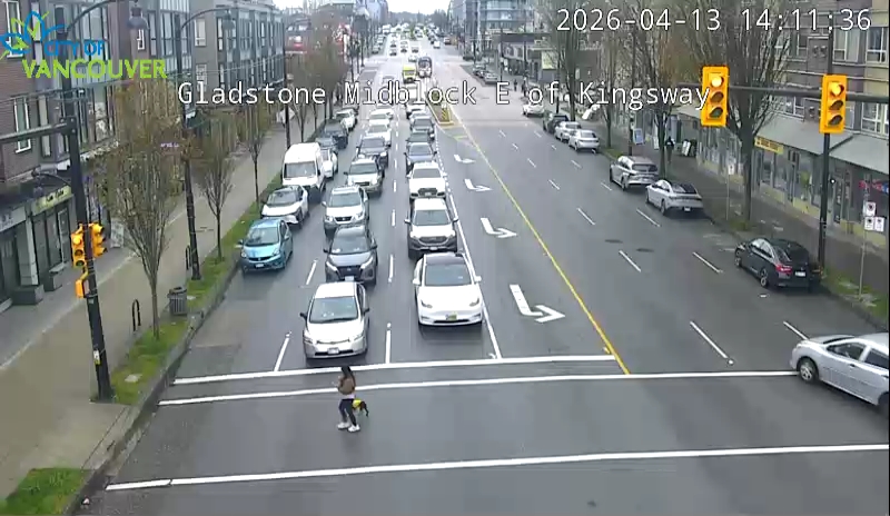 Gladstone St. East of Kingsway - East