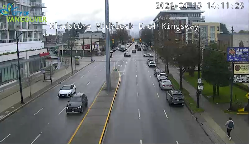 Gladstone St East of Kingsway - West