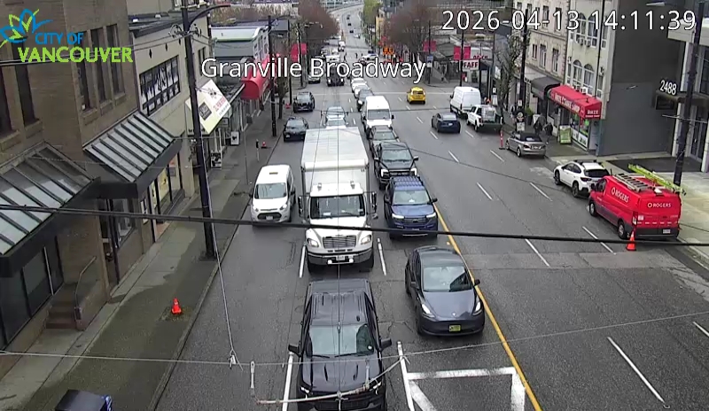 Granville St & W Broadway Ave - North
