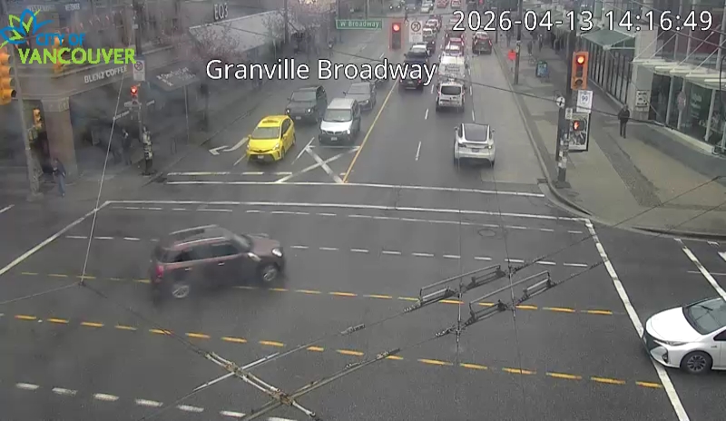 Granville St & W Broadway Ave - South
