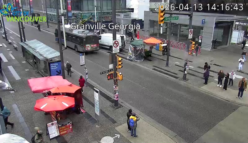 Granville St & E Georgia St - South