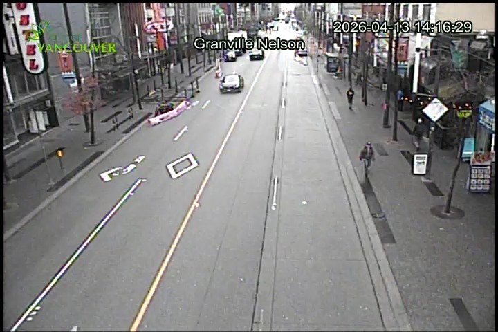 Granville St & Nelson St - South