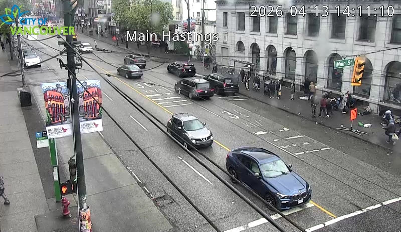 Main St & E Hastings St - East