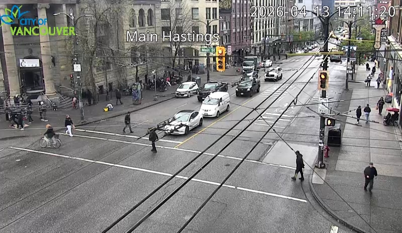 Main St & E Hastings St - West