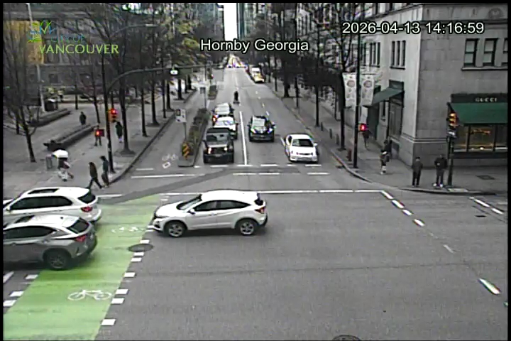 Hornby St & E Georgia St - South