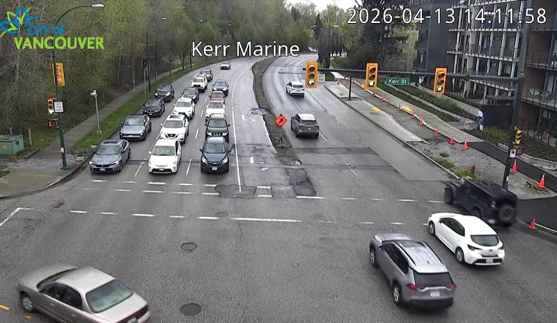 Kerr St & SE Marine Dr - East