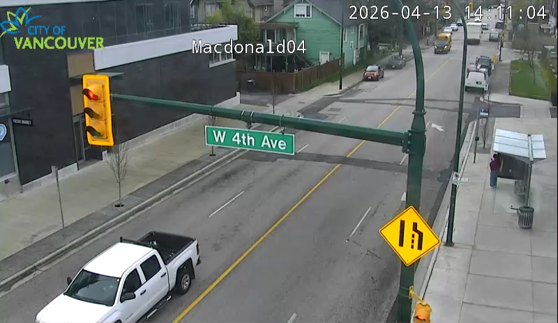 Macdonald St& W 4th Ave - North