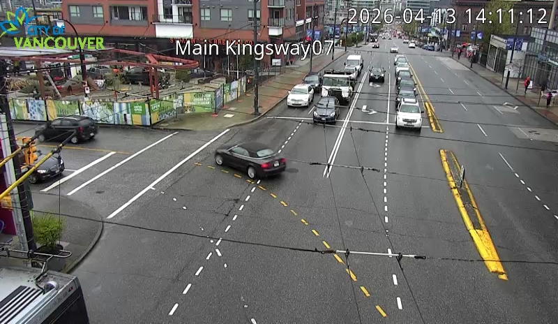 Main St & Kingsway - W