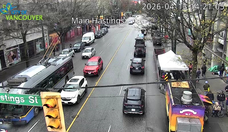 Main St & E Hastings St - North