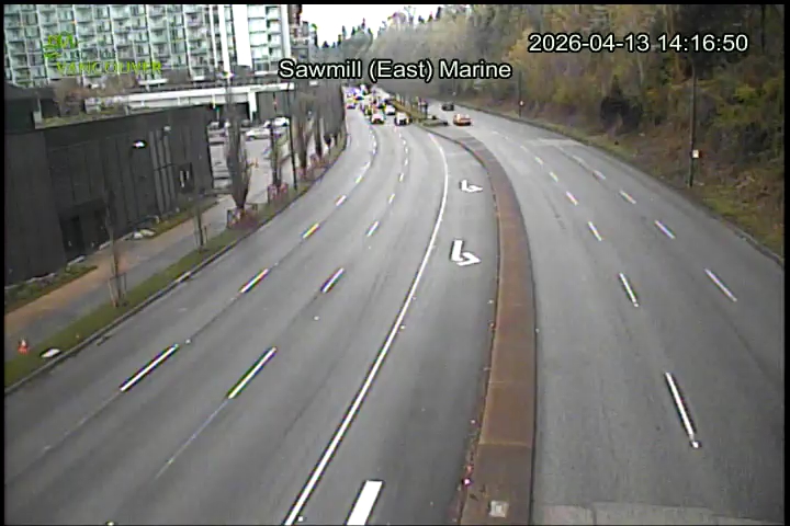 Sawmill Cres East & Marine Way - West