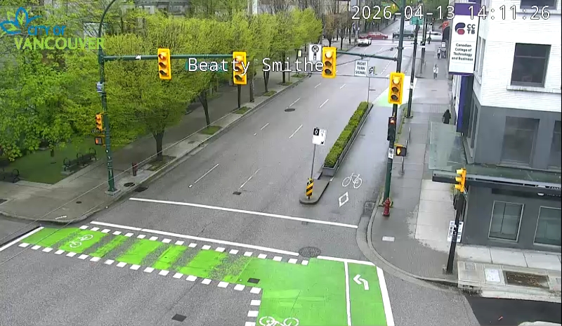 Beatty St and Smithe St - West